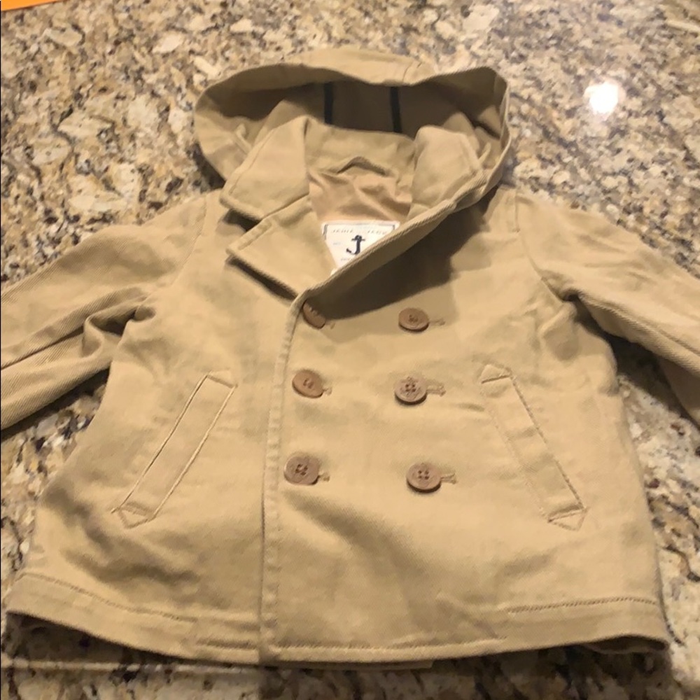Adorable hooded Janie and Jack coat